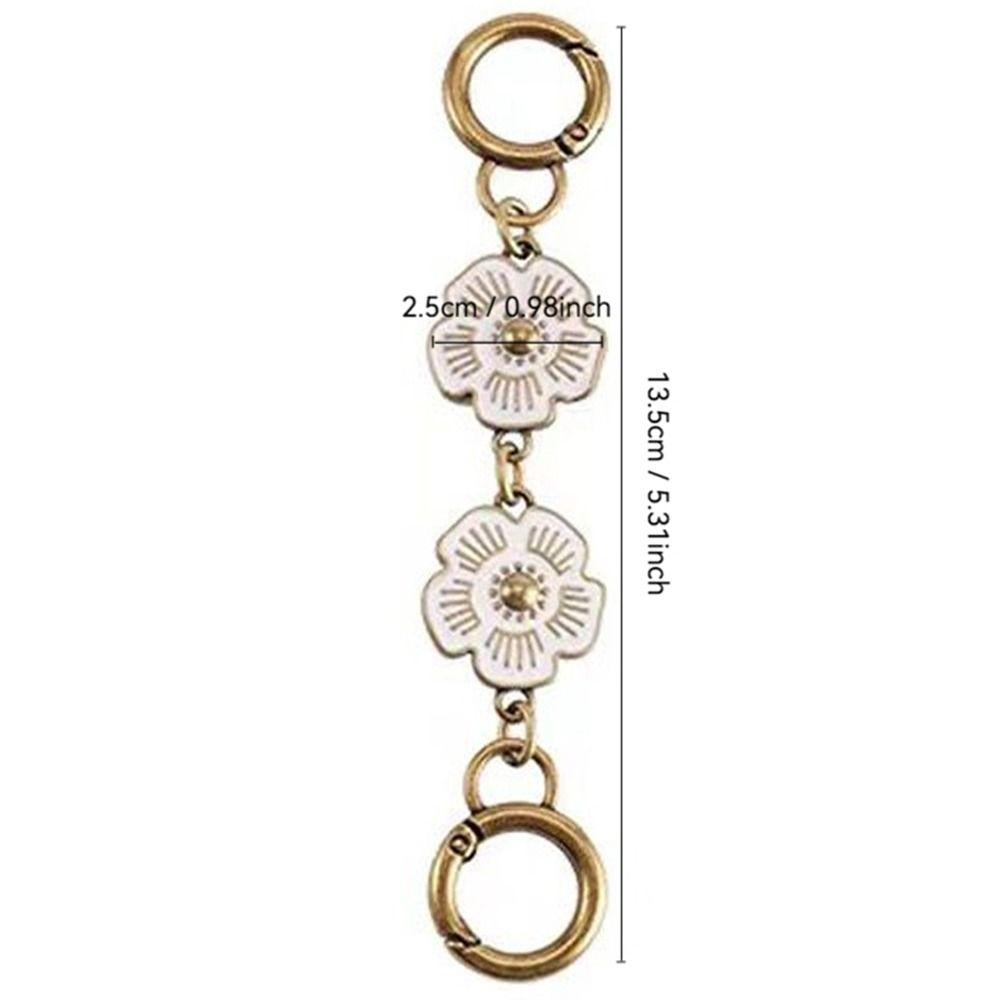 2025 Mode Sakura Metall Plånboksväska Remförlängare Handväska Väska Förlängningskedja Ersättningskedja DIY Väskaccessoarer