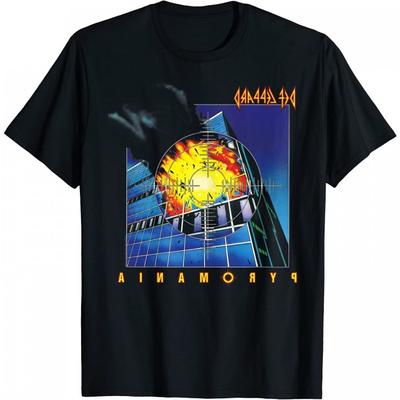 Бавовняна футболка унісекс для дорослих Pyromania Def Leppard