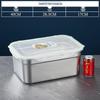 Stainless Steel Deepened Food Storage Container