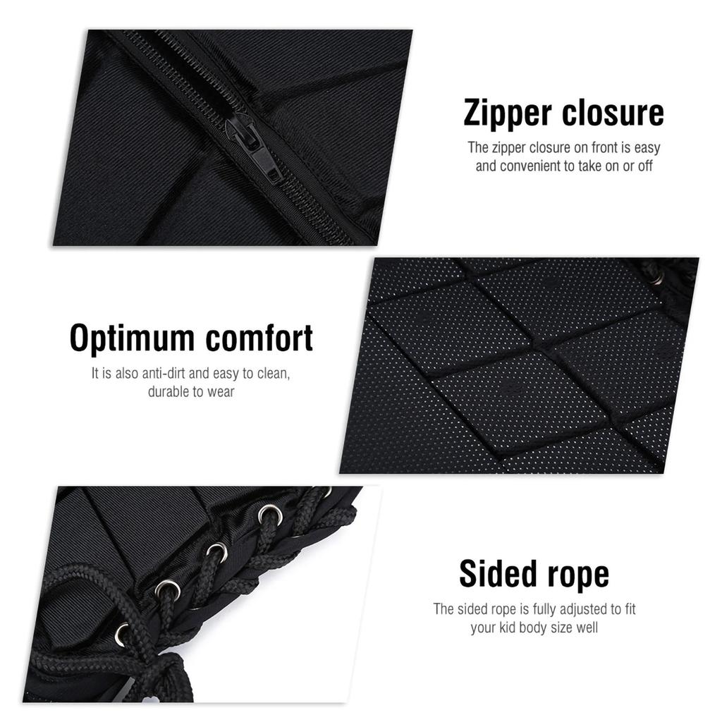 Kids Riding Vest Comfortable Horse Riding Protective Waistcoat Shock Absorption Safety Vest For Boys Girls