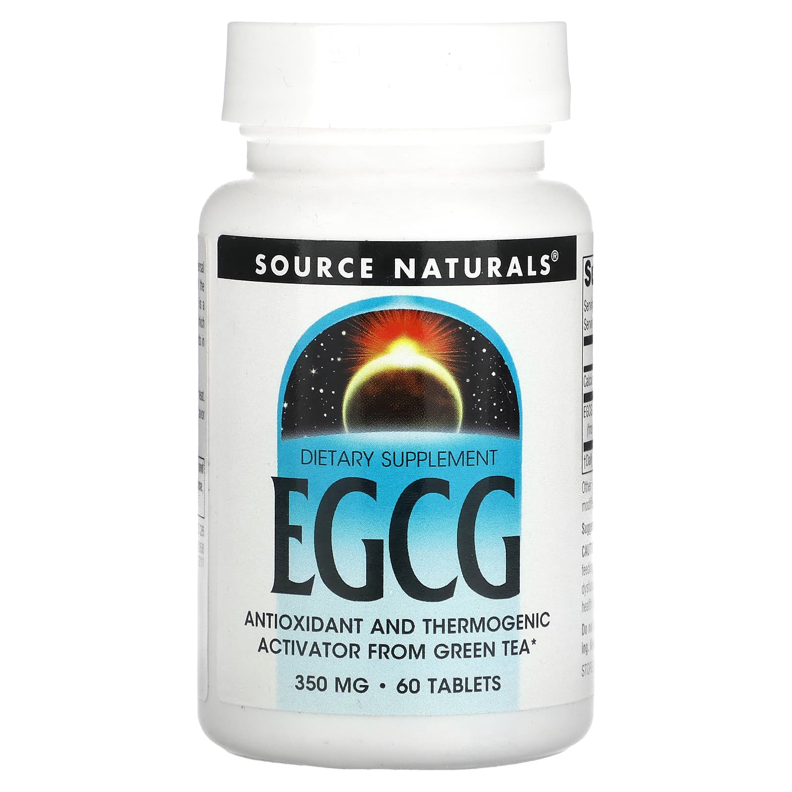 

Egcg, 350 milligrams, 60 tablets
