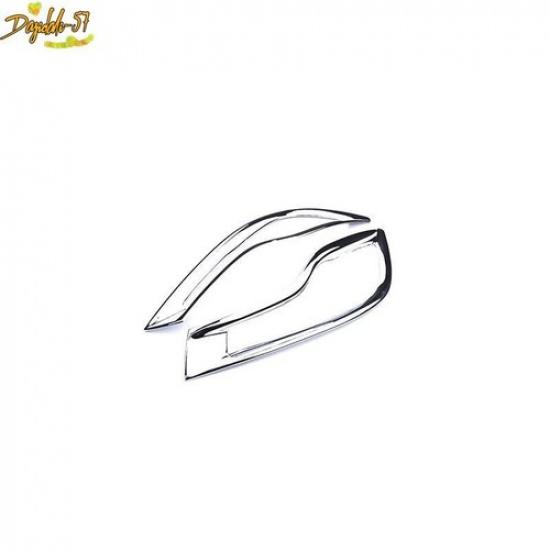 For Honda CR-V 2017- Chrome Tail Rear Bumper Reflector Fog lamp Cover Trim