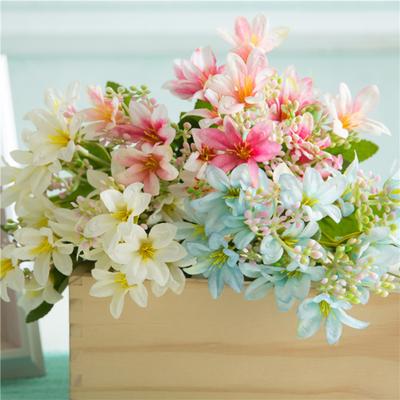 Simulation Flower Vivid Decorative Not Withered Beautiful Table Artificial Faux Silk Flower Decor Home Decor