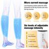 Cordless Rechargeable EMS Microcurrent Calf Massage Belt Heating Vibration Air Compression Leg Massager