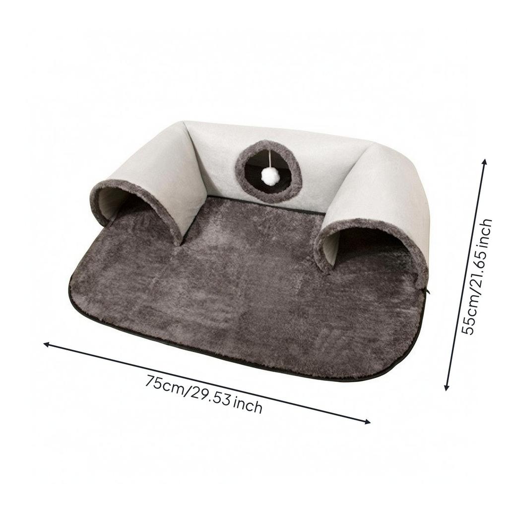 Cat Tunnel Bed Easy To Clean Nest Cozy for Kittens