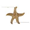 Electroplated Starfish Pendant - 54mm Retro Alloy Ocean Jewelry Accessory