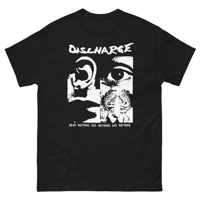 230 Gsm 100% Cotton English Hardcore Punk Band Men S Classic Tee