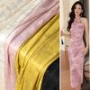 1/2/3M Antique Style Jacquard Imitation Acetic Acid Fabric Brocade Satin Silk Fabric Cheongsam Dress Hanfu Horse-face Skirts