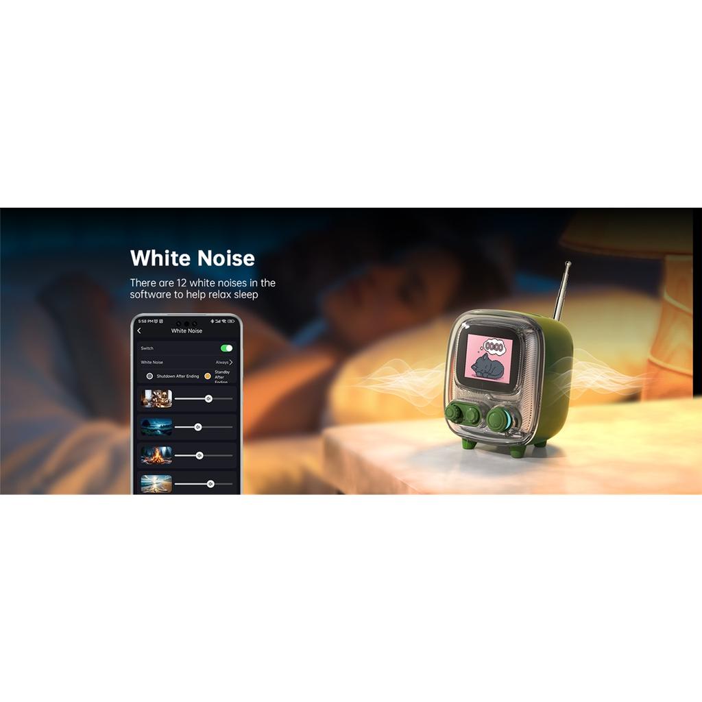 Divoom T-tiivoo-2 Mini Retro Bluetooth Portable Radios AM FM Vintage Sleep Aid Bluetooth Speaker High Quality Subwoofer