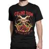 Celine Dion My Heart Will Go On Metal T Shirt Men Crew Neck Titanic Rock Short Sleeve