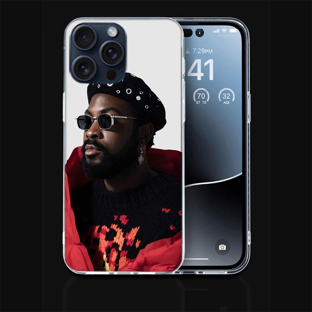 Damso Rapper Clear Phone Case For Iphone 17 Air 16 Pro Max 15 Pro 14 Plus 17E 16E 11 13 12 Mini Cover Cases Fundas Cell TPU Capa