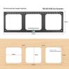 86 Box Switch & Socket Hole Punching Mold - Woodworking Template for Wardrobe Socket & Wire Box Grooving