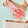 Portable Handheld Fan 3 Speed Mini Personal Fan with Folding Stand for Desktop USB Rechargeable Small Travel Essentials for Summer