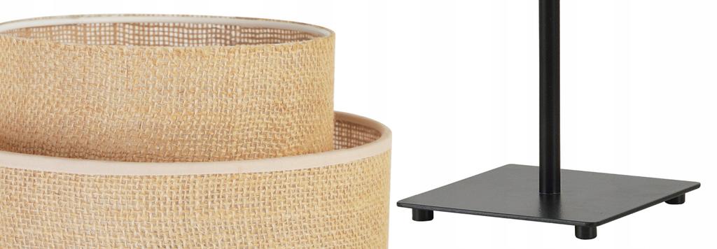 NIGHT TABLE LAMP BOHO JUTA LAMPSHADE 20 CM
