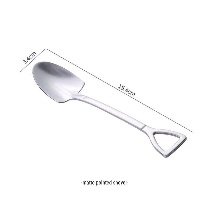 Qianxing Stainless Steel Fruit Juicer & Dessert Spoon Set, 24 Pcs