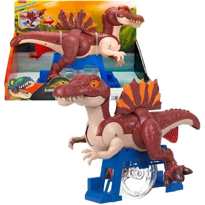 Imaginext Figurines Srint Spino - La Course Du Spinosaure - Fisher-Price Jurassic World : Renaissance - Des 3 ans - JFR24