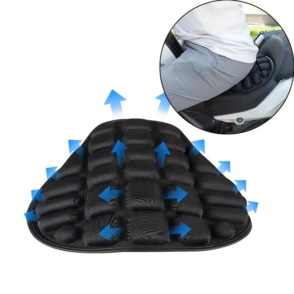 Motorcycle Seat Cushion Black Foam Soft Comfortable Breathable Seat Covers Mats for Motorcycles Electric Bike Accessories