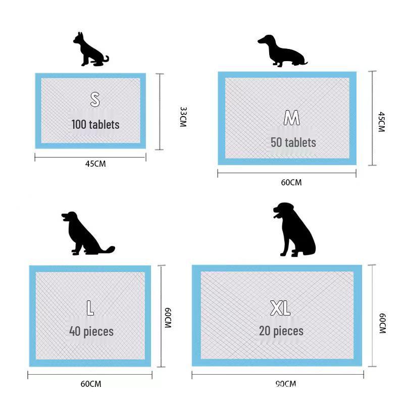 Disposable Thickened Deodorizing Pet and Dog Urine Pads