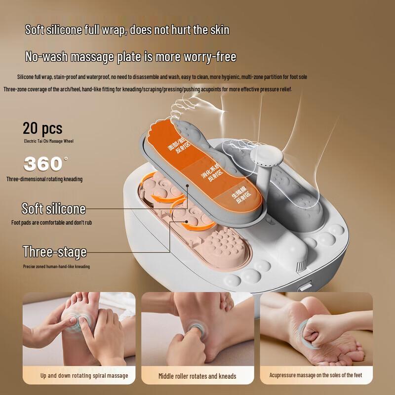 Philips Electric Foot Spa Massager with UV Sterilization