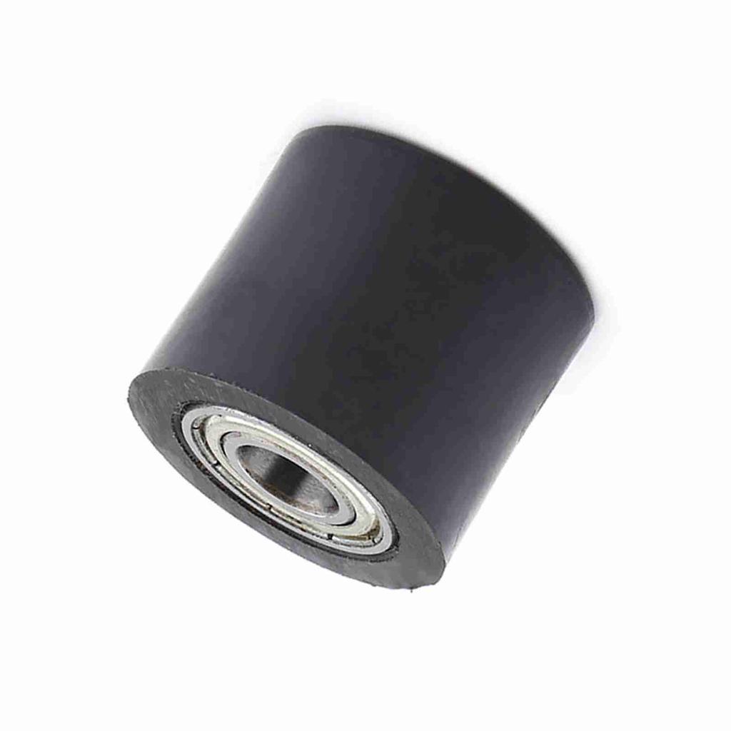 10mm Drive Chain Pulley Roller Slider Tensioner Wheel Guide For Street Bike Motorcycle Black