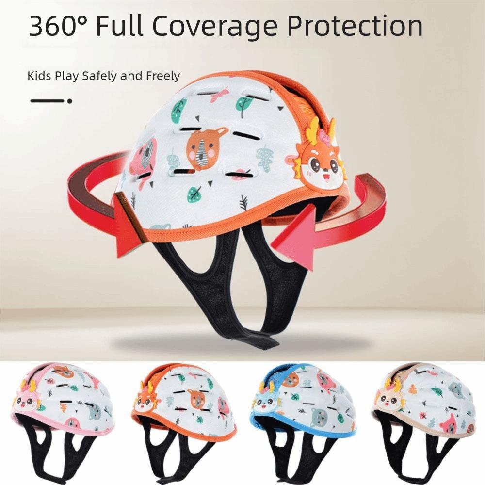 Breathable Baby Safety Hat Anti-Fall Head Protections Bonnet Infant Head Cushion Walking Education
