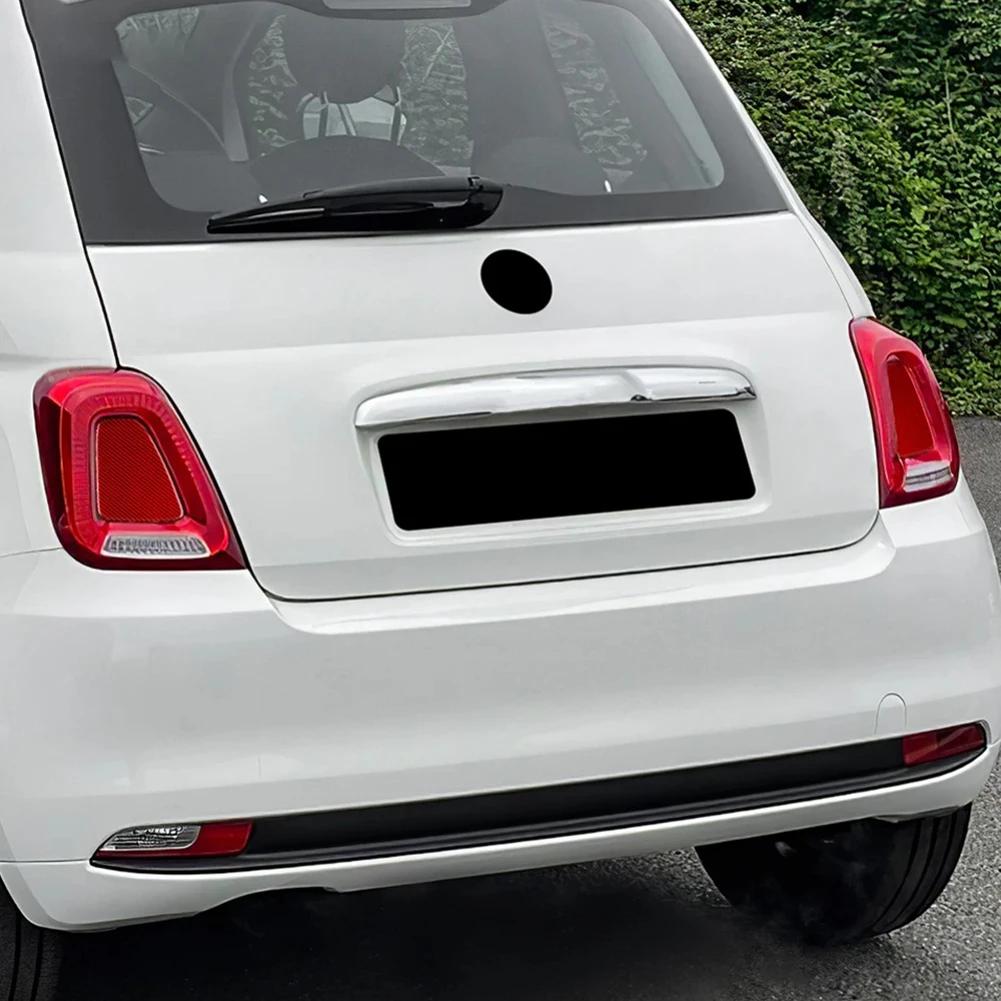 For Fiat 500 2017-2025 For Abarth 595 695 2017-2025 Rear Tail Light Cove Trim Carbon Fiber Car Accessories Interiors