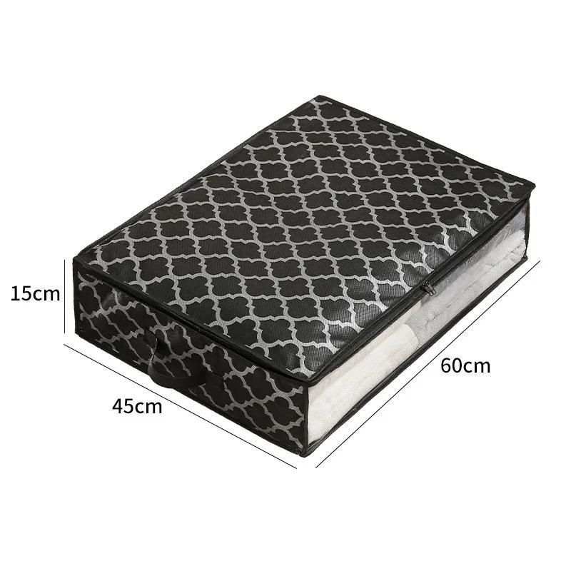 

1PC Large Bed Bottom Storage Box Foldable Clothing Quilt Storage Bag Household Dust and Moisture Bedroom Toy Sundries Organizing