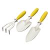 Kids Gardening Tool Set 3 Pieces Rake Shovel Toy Kids Garden Tools For Beginners Family Children Girl Yard Lawn Outdoor Garden