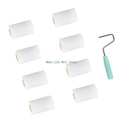 9pcs Foam Rollers Interior Wall Paint Roller Set for Efficient Paint Application