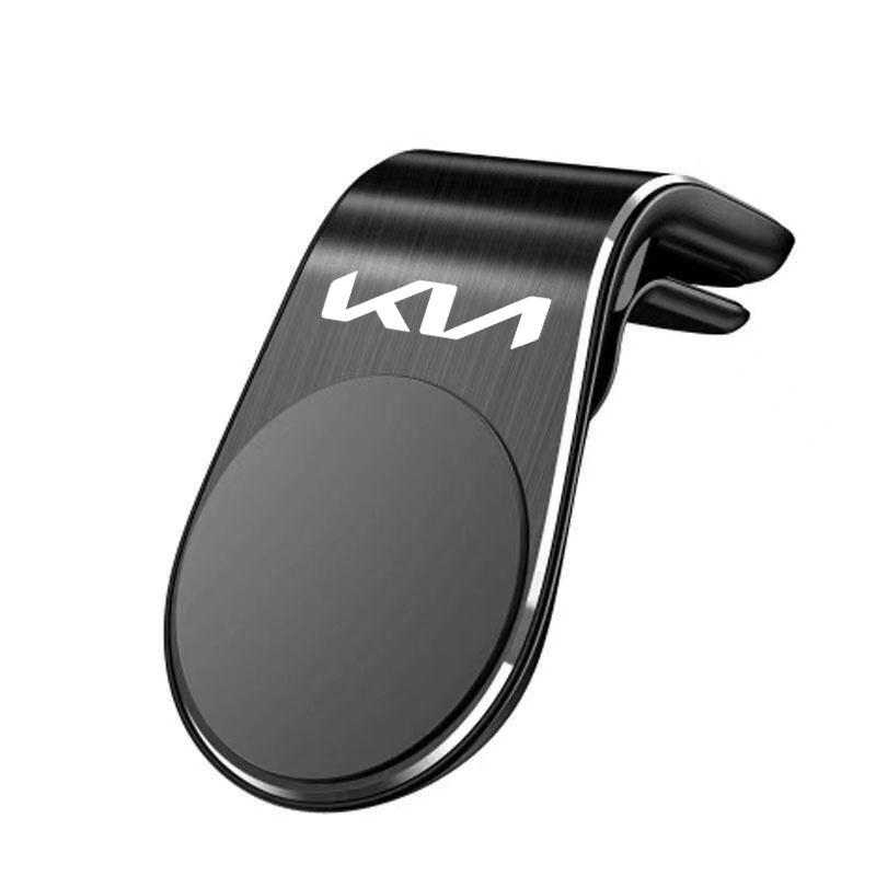 

2026 Hot Car Sticker Magnetic Car Phone Holder Universal Air Vent Car Phone Mount Cellphone GPS Support For Kia Rio 3 4 K2 K3 X-
