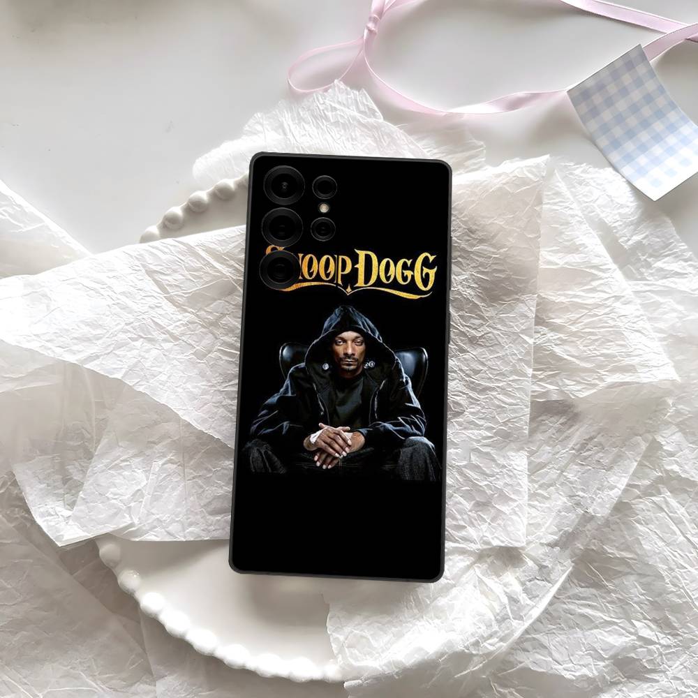 S-Snoop Singer Dogg Phone Case For Samsung S 24 Fe 25 Ultra Plus 20 Lite 21 30 22 23 24 22 Ultra 5G Fundas