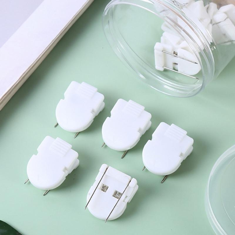 15Pcs Plastic Panel Clips For Fabric Wall Bulletin Boards Fabric Panel Wall Clip For Home Office Classroom Use