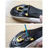 Road Bike Cleat Shim Kit, Cleat Spacer Set with M5 Screws for SPD-SL Cleats, Leg Length Discrepancy Correction