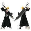 21cm Bleach Anime Figure Kurosaki Ichigo Action Figure Aizen Sousuke/Hitsugaya Toushirou Figurine PVC Model Collection Toy Gifts