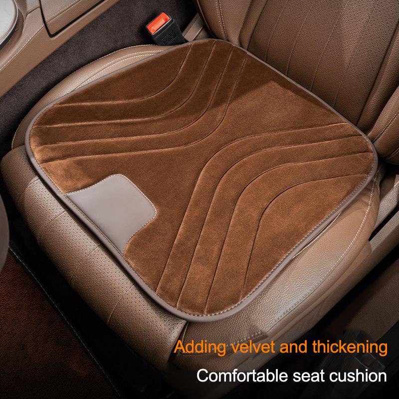 Suede Car Front Rear Seat Cushion Flannel Non-Slips Cover Pads For Citroen C1 C5 C4 C3 C2 Cactus Berlingo Saxo Picasso Jumper aje256