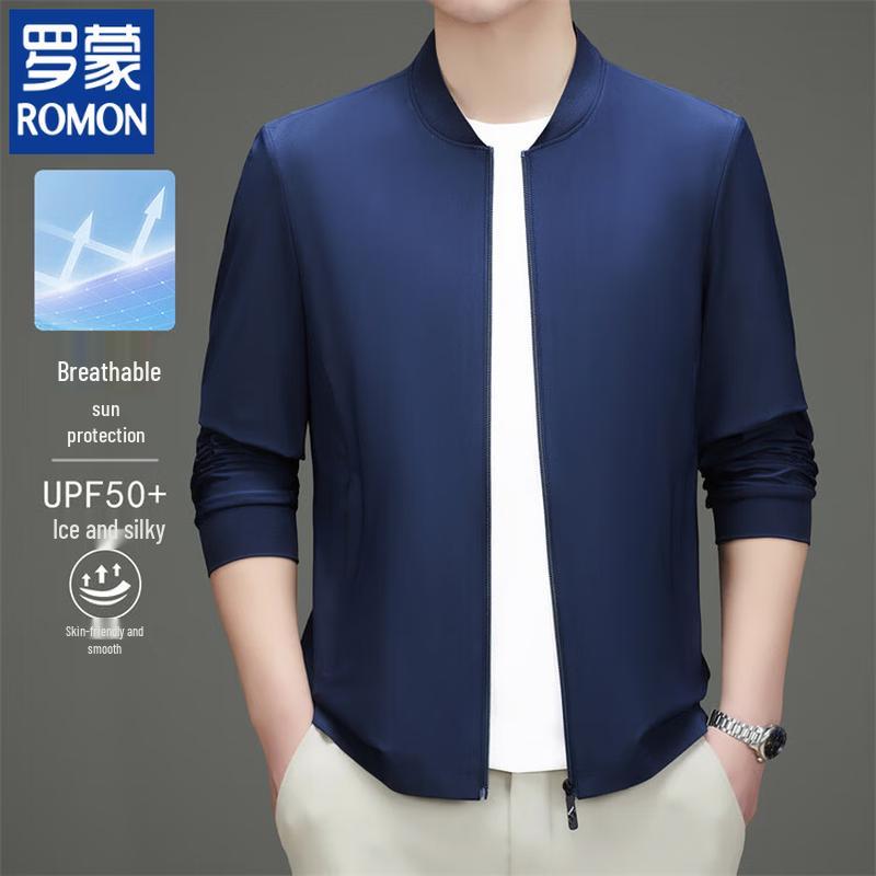 ROMON Men s Casual Stand-Collar Jacket L