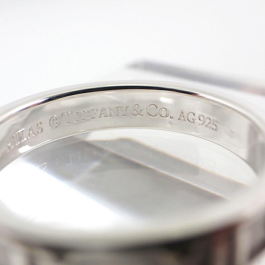 [Used] TIFFANY/Tiffany 925 Atlas Ring / Size 14 / j60-5