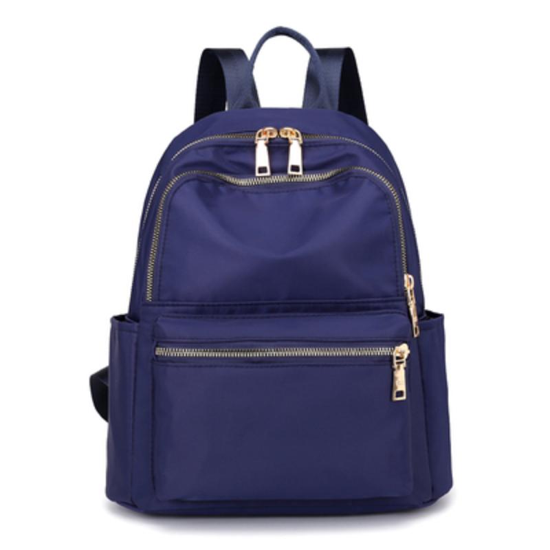 Vento Marea Black Women Backpack 2019 Nylon Travel Shoulder Bag Soft School Bag For Teenage Girls Solid Color Red Bag Pack Purse