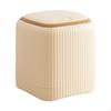 Cestino per rifiuti Countap Cestino Push Multiuso Pulsante 13.5x13.5x14.5 Cm Piccolo Contenitore per Riciclaggio