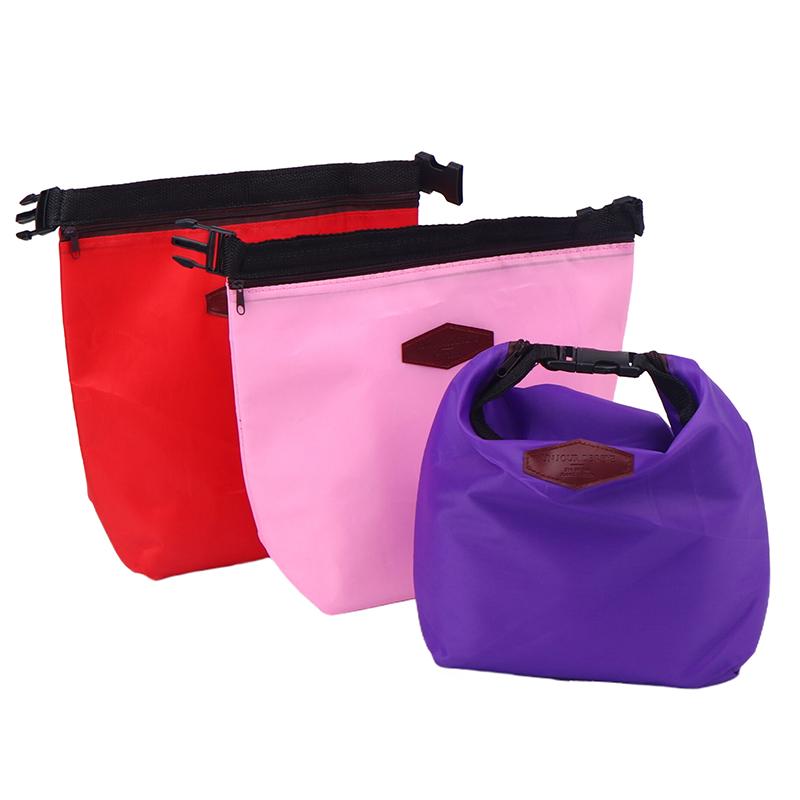 1Pz Sacchetto per Riso in Foglio di Alluminio Termoisolato Portatile Borsa Frigo in Tessuto Oxford per Pranzo Borsa Portaoggetti Borsa Portatile per Cibo da Picnic