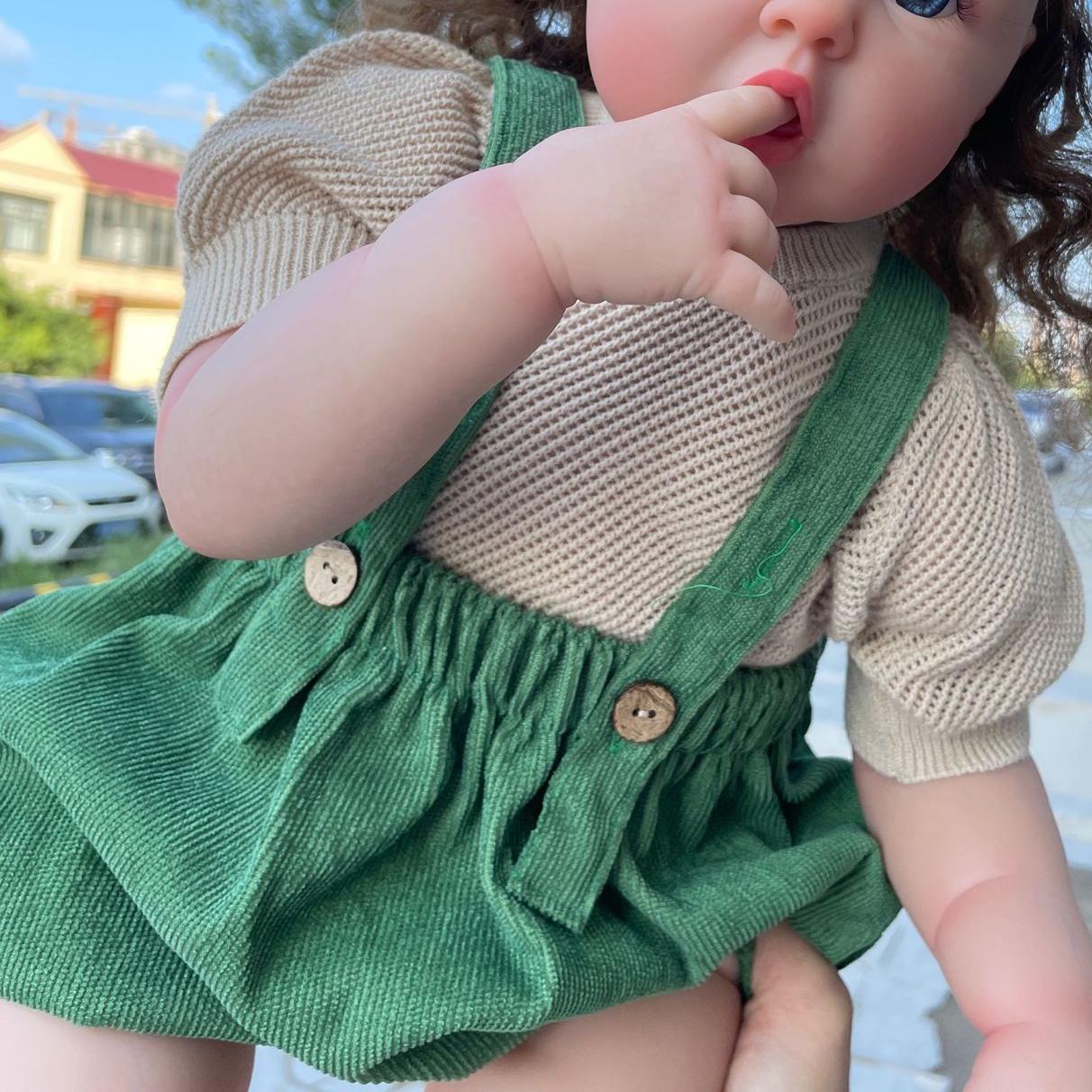 NPK реалистичные куклы реборн 60 см детские куклы реборн для девочек подарки на день — фото 5