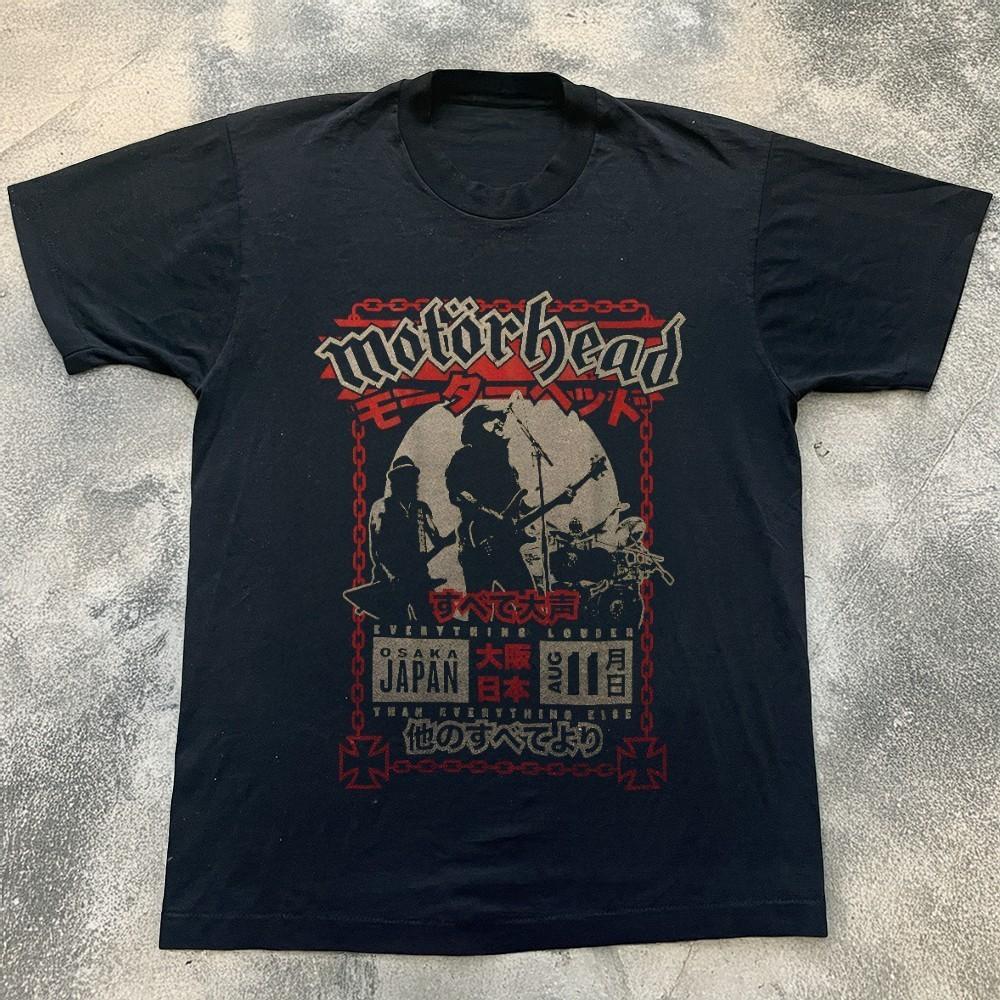Motorhead Loud In Osaka Japan Tour Basic Unisex TShirt Size S5XL Unisex T-Shirt M