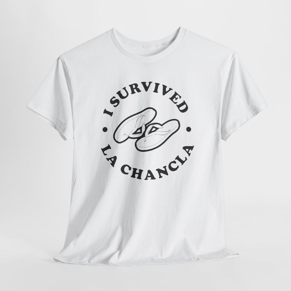 

Смешная футболка, Юмористическая футболка Топы Футболка, Футболка «Выживание Ла Чанкла», Подарок для мексиканской мамы, Хлопок M