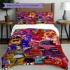 Set copripiumino 3 pezzi (1*Copripiumino + 2*Federe, Senza Nucleo), Set Biancheria da Letto Stampato Five Nights at Freddy's, Decorazione Camera da Letto, Per Tutte le Stagioni, Regalo di Compleanno