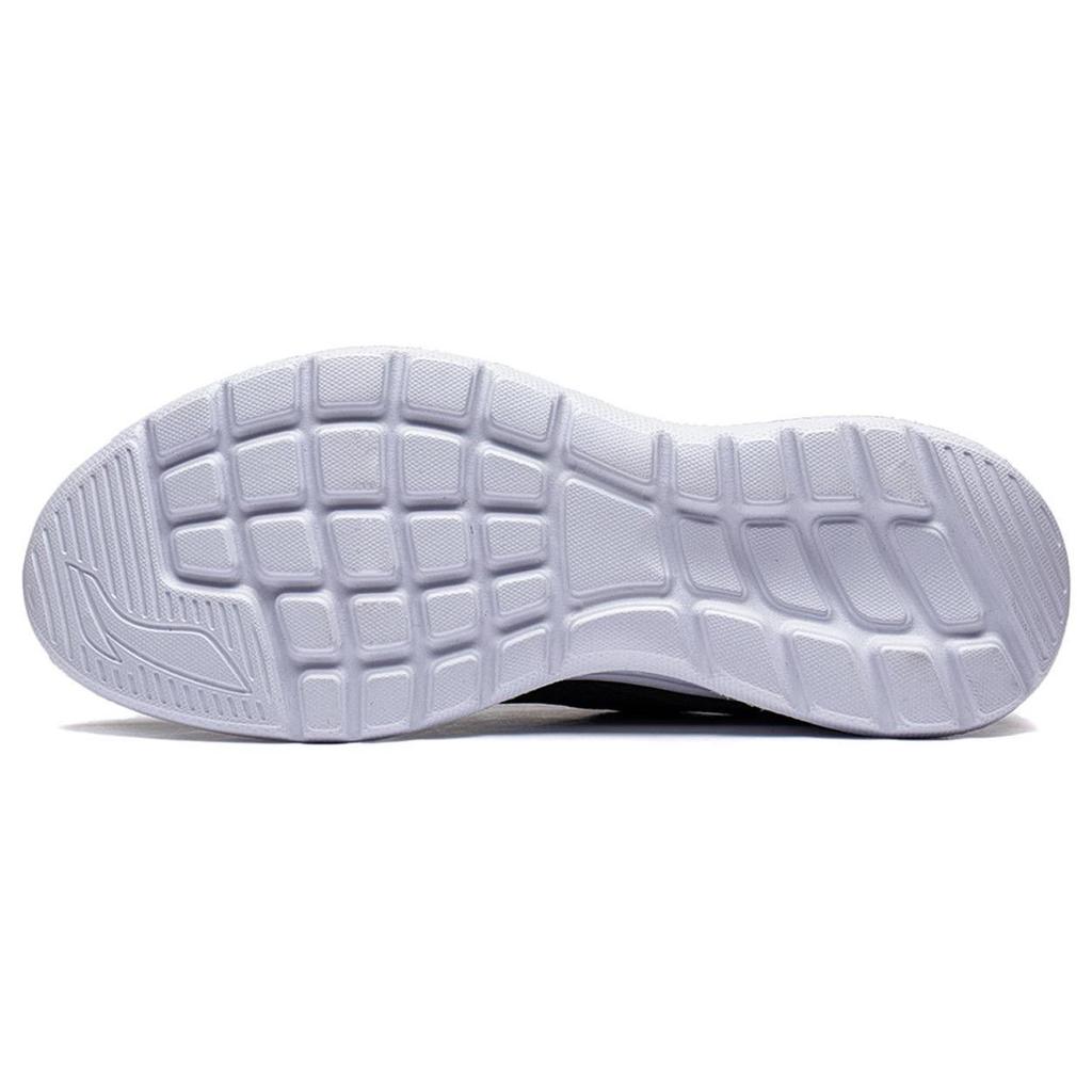 Li Ning Leichte Federdämpfung, Abriebfeste Niedrige Freizeitschuhe Laufen Damen Schwarz ARST020-2