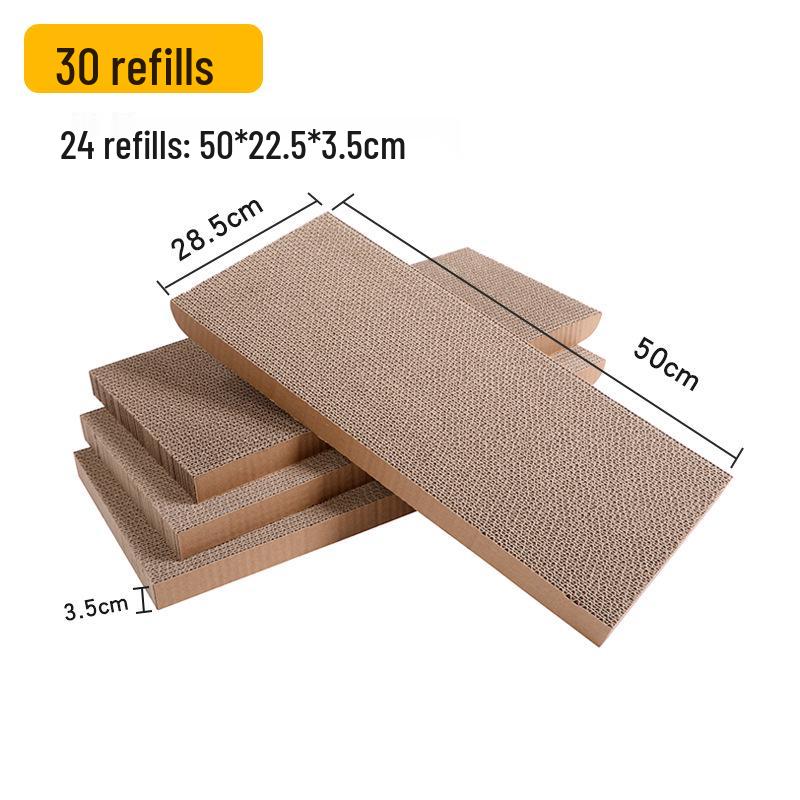 Large Vertical Cat Scratching Post with Tunnel Toy, Self-Entertainment, No Shedding, Wear-Resistant Enlarged Cat Villa