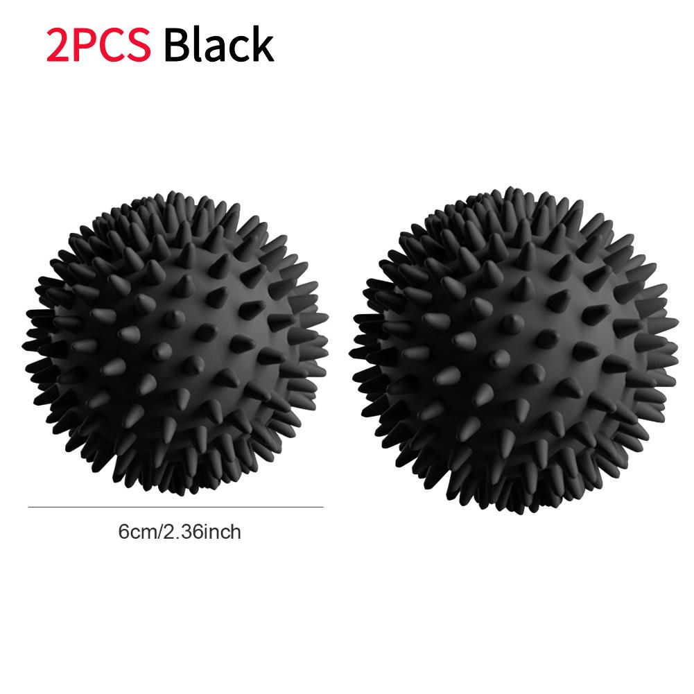 Spiky Massage Ball Spiked Massager Roller High Density Trigger Point Massager Ball 6cm Deep Tissue Roller for Hand Foot Stress