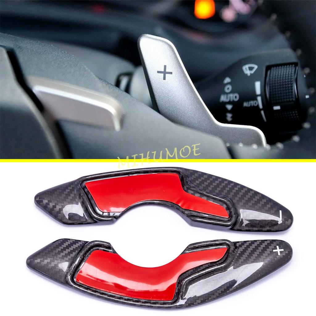 Real Carbon Fiber Steering Wheel Paddle Shifter Extension Accessories For Lexus NX IS 200t 250 300h 350