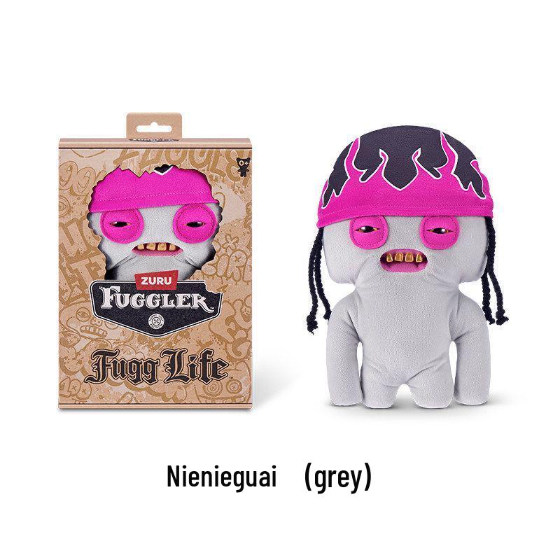 Fuggler Genuine Hip Hop Monster Plush Toy - Cute, Ugly, Quirky, Trendy Figure 20cm