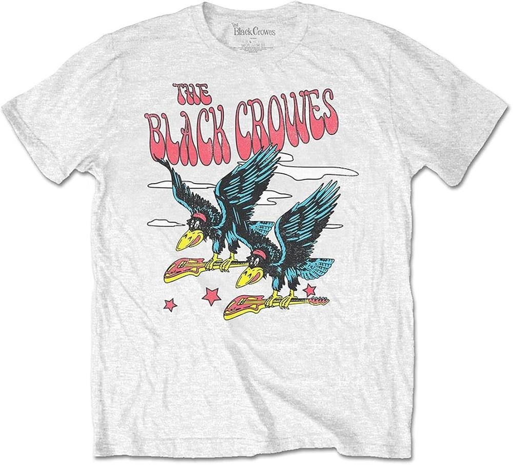 The Black Crowes Flying Crowes Ash Short Sleeve Basic Style T shirt NH26064 Unisex T-Shirt S